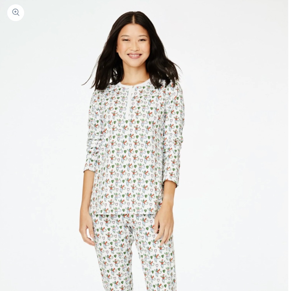 Roller rabbit Merry Monkey Pajamas XXS. NWT